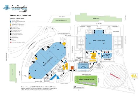 Los Angeles Convention Center Map .